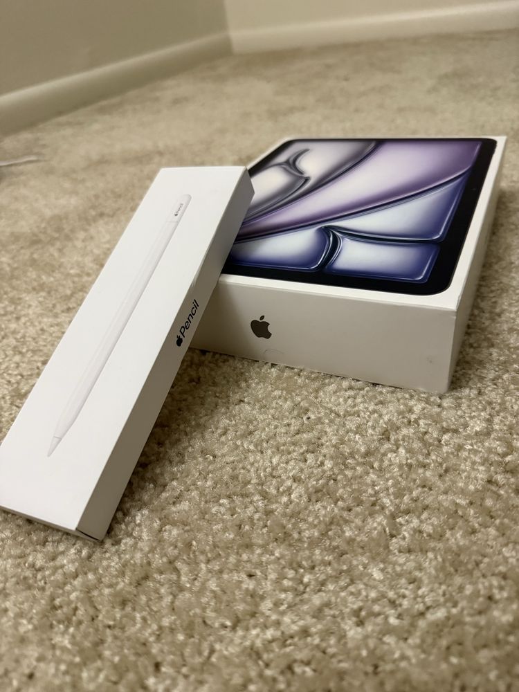 IPad Air 11” (m3) Wi-Fi,128,SPACE GRAY + Apple pencil