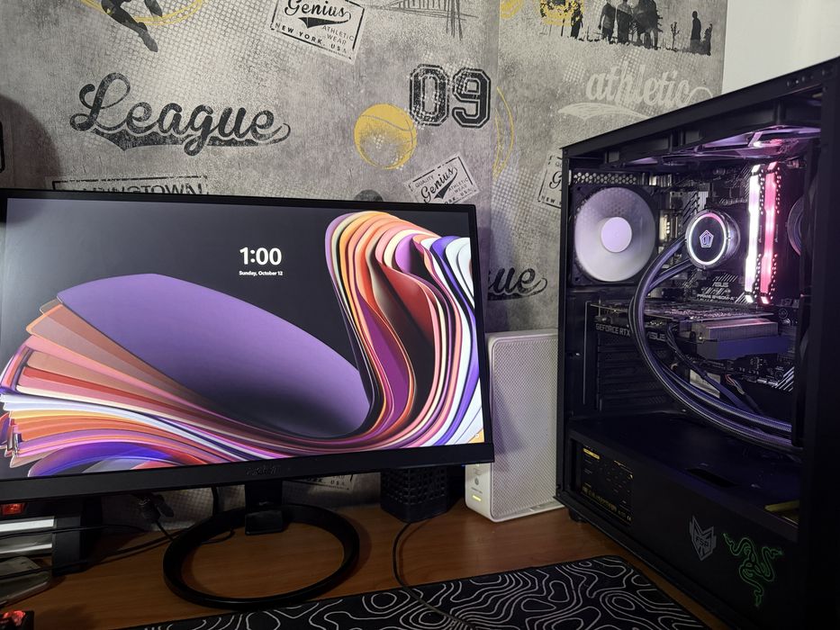 Calculator Desktop PC Gaming Powered by Asus + Monitor Acer 60hz