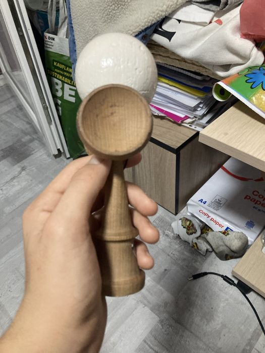 Kendama krom sticky clear
