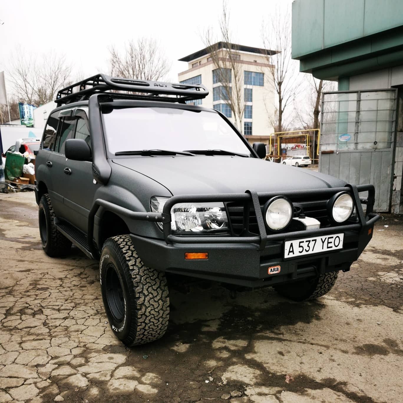 Покраска авто в Line-X раптор титан молот в Алматы