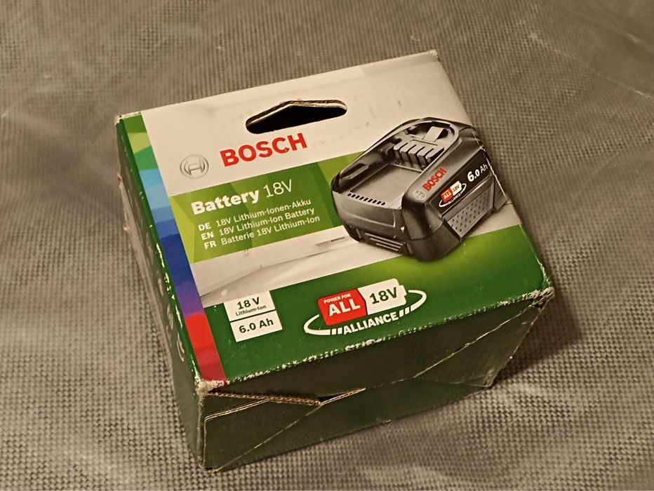 Acumulator Bosch tip Power For/4 All, 6Ah, Nou / Sigilat, original.
