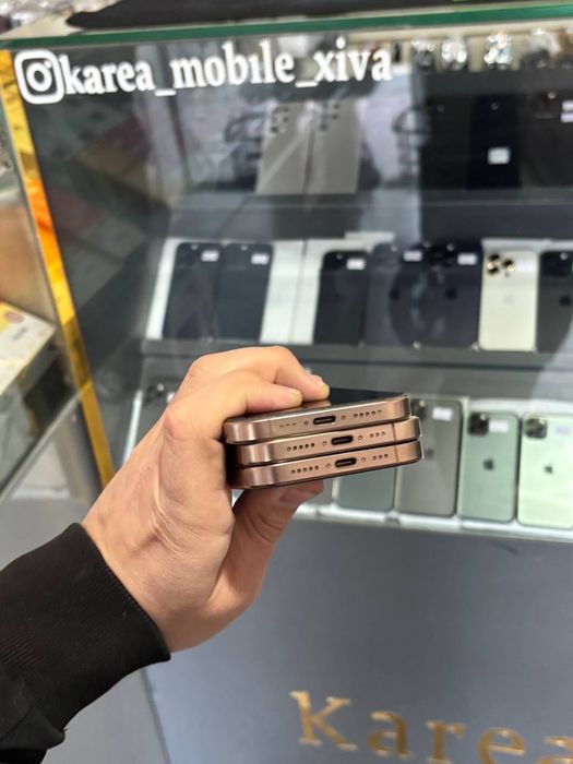 iphone 16 pro 128gb emkost 99% 165 marta zaryada qoyilgan
