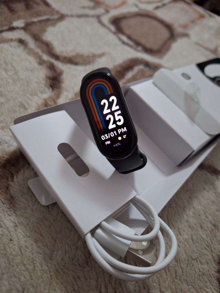 Brățară fitness- Smart Band Xiaomi 8 neagră