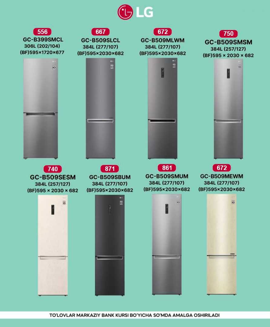 Холодильник LG GC-B459SMUM
