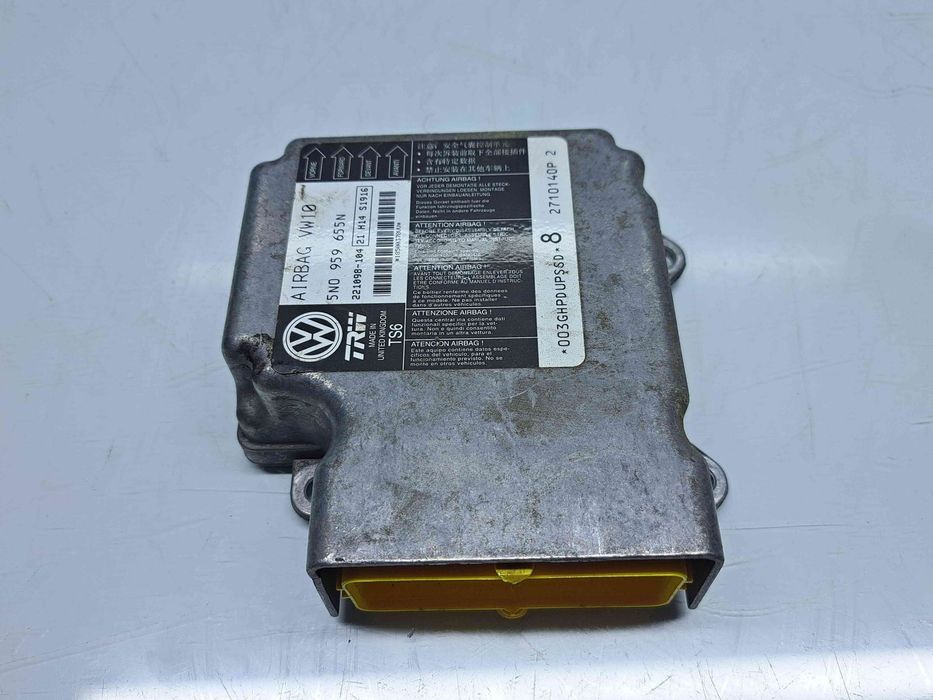 Calculator airbag  Volkswagen Passat B6 (3C2) [Fabr 2005-2010] 5N09596
