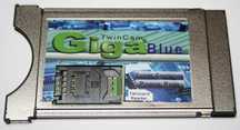 Card Giga Blue Twin Cam pentru decodari programe TV (slot CI)