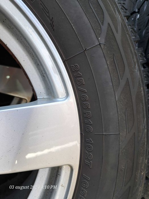 Roti jante de aluminiu Dacia Duster pe 17  cu anvelope de iarna