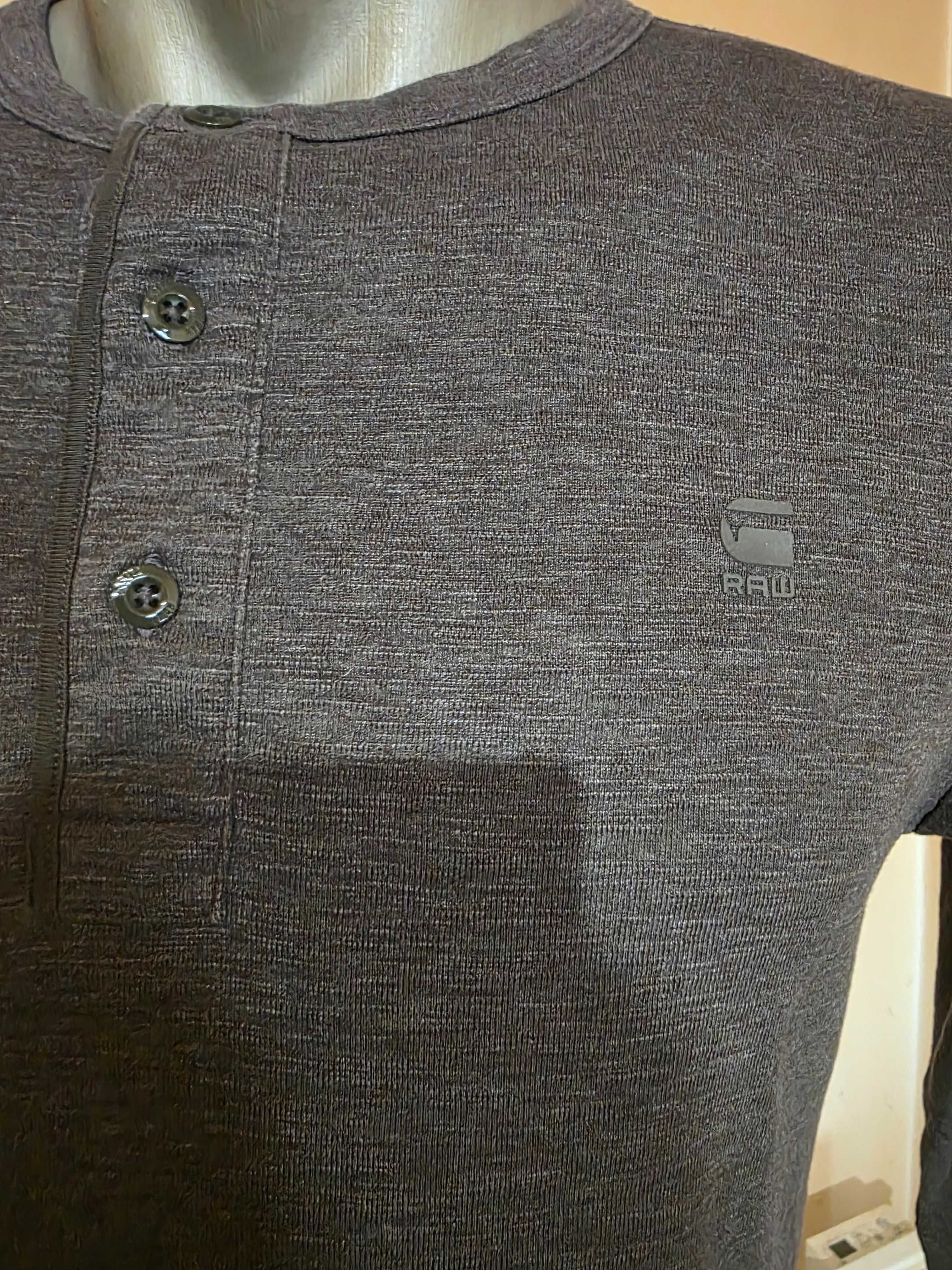 Нова G-Star Raw Мъжка Блуза Джърси С Дълаг Ръкав Раз.M