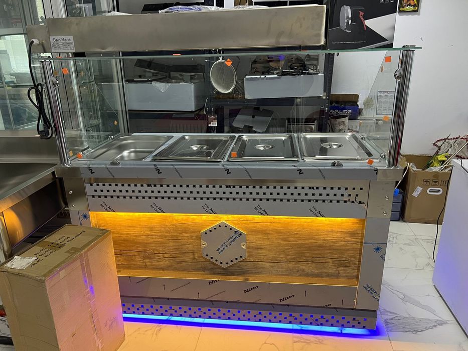 Vitrina calda profesionala