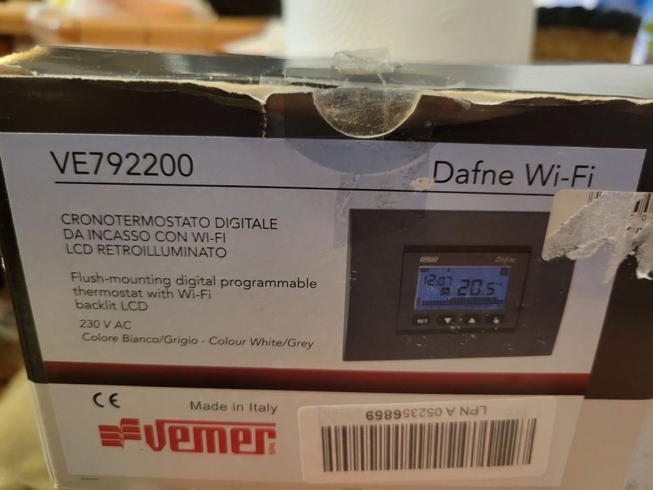 Termostat wifi Vemer Dafne