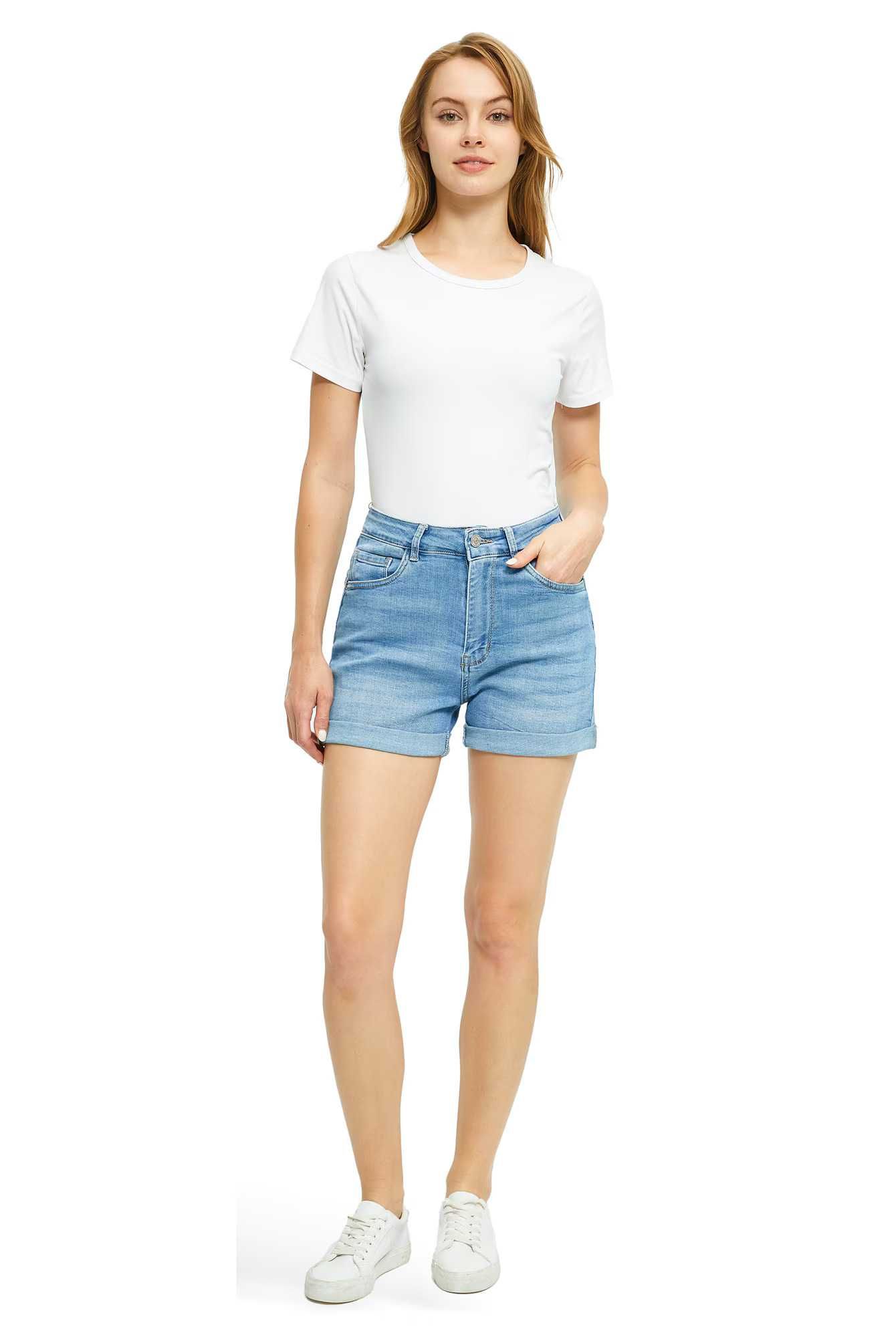 Pantaloni scurți Realize, talie înaltă, push‑up, skinny fit