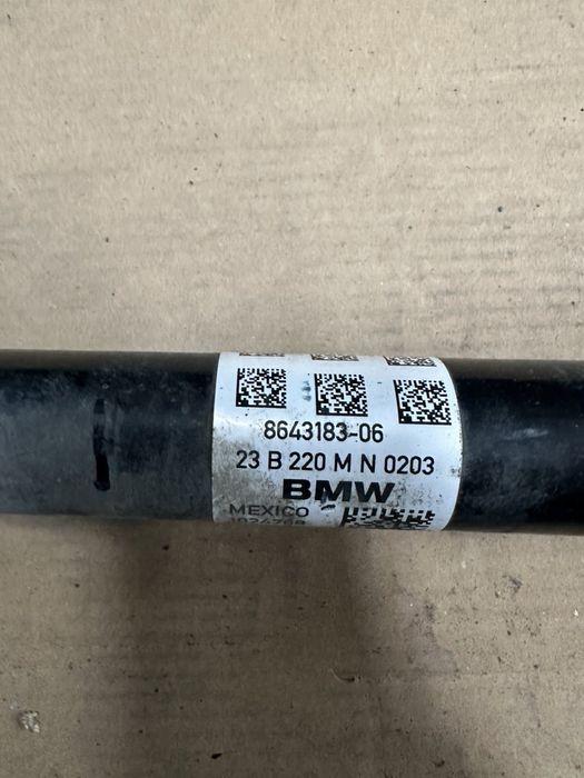 Полуоска Bmw X3/X4 G01/G02/ 8643183