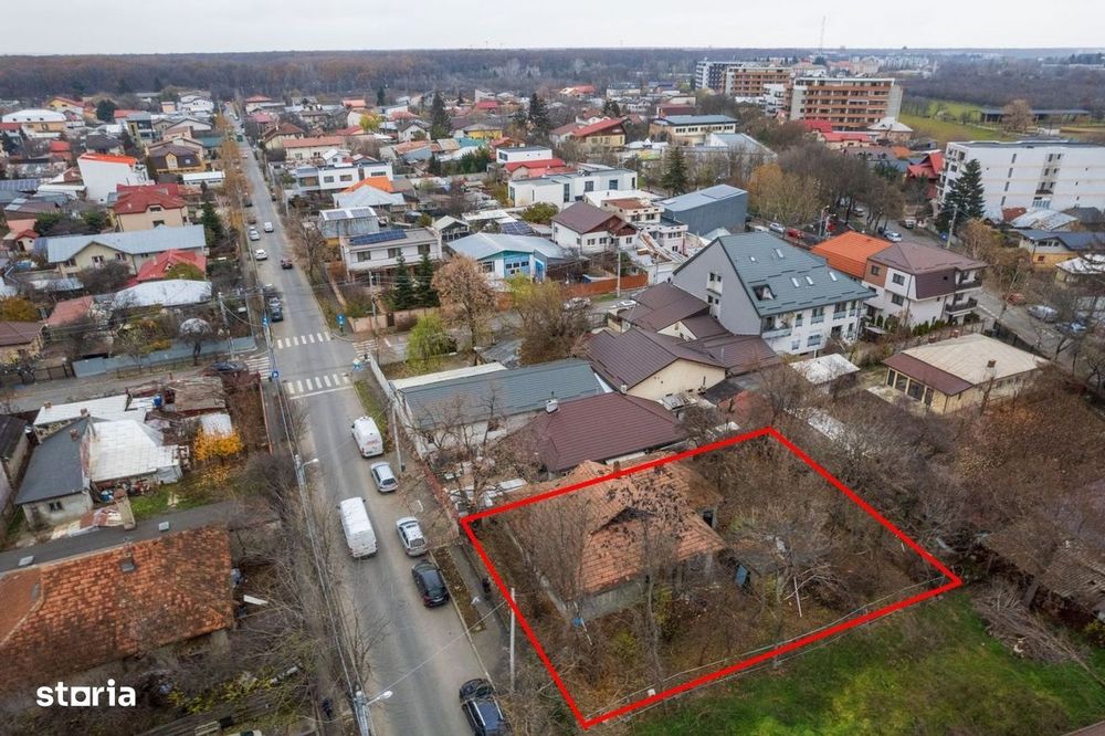 Casa demolabila cu teren 680mp deschidere 20.10ml Sisesti-Vatra Noua