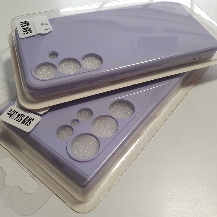 Husa Samsung S24 Ultra cu Protectie Camera / interior catifelat
