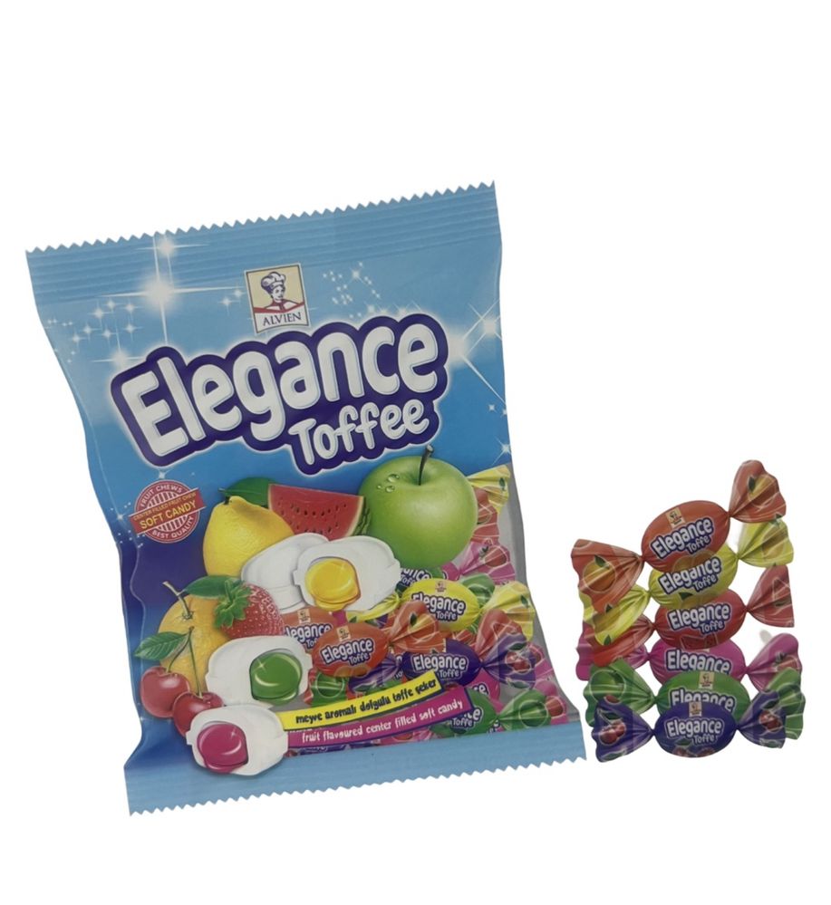 Жевательные конфеты Alvien Toffee Elegance от турецкой фирмы Aldiva