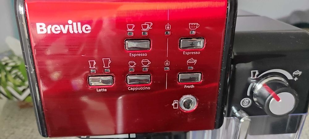 Espressor Breville semi-automat, 19 bari, spumare lapte, garantie