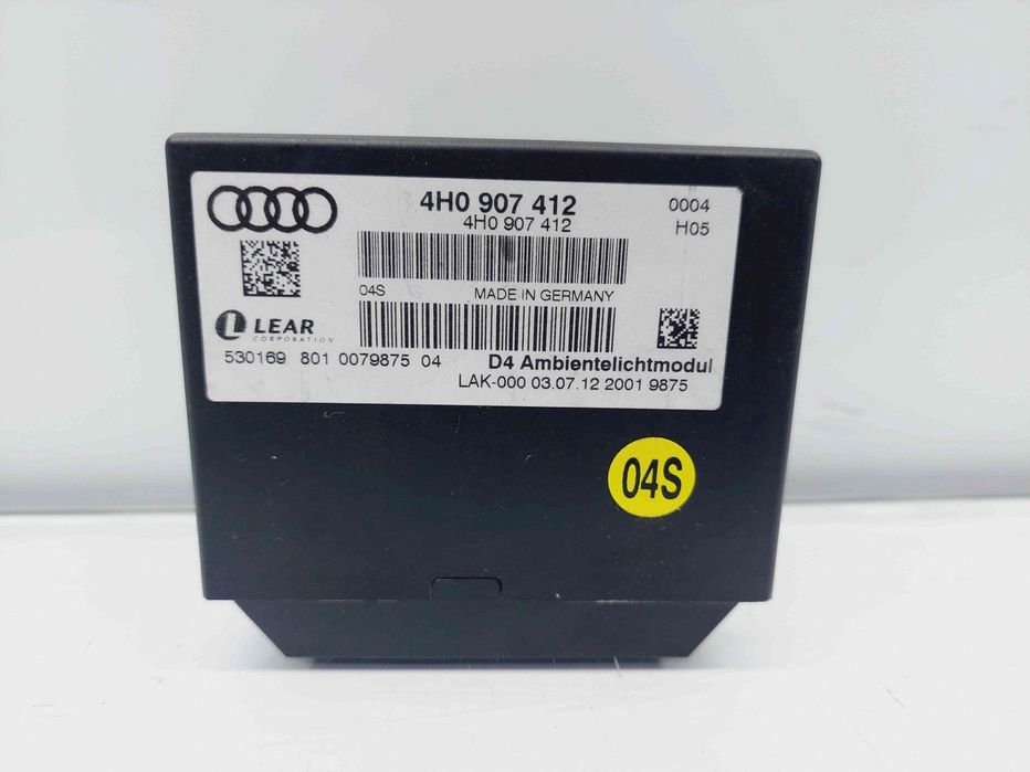 Modul control lumini Audi A8 D4 (4H2, 4H8, 4HC, 4HL) [Fabr 2009-2018]