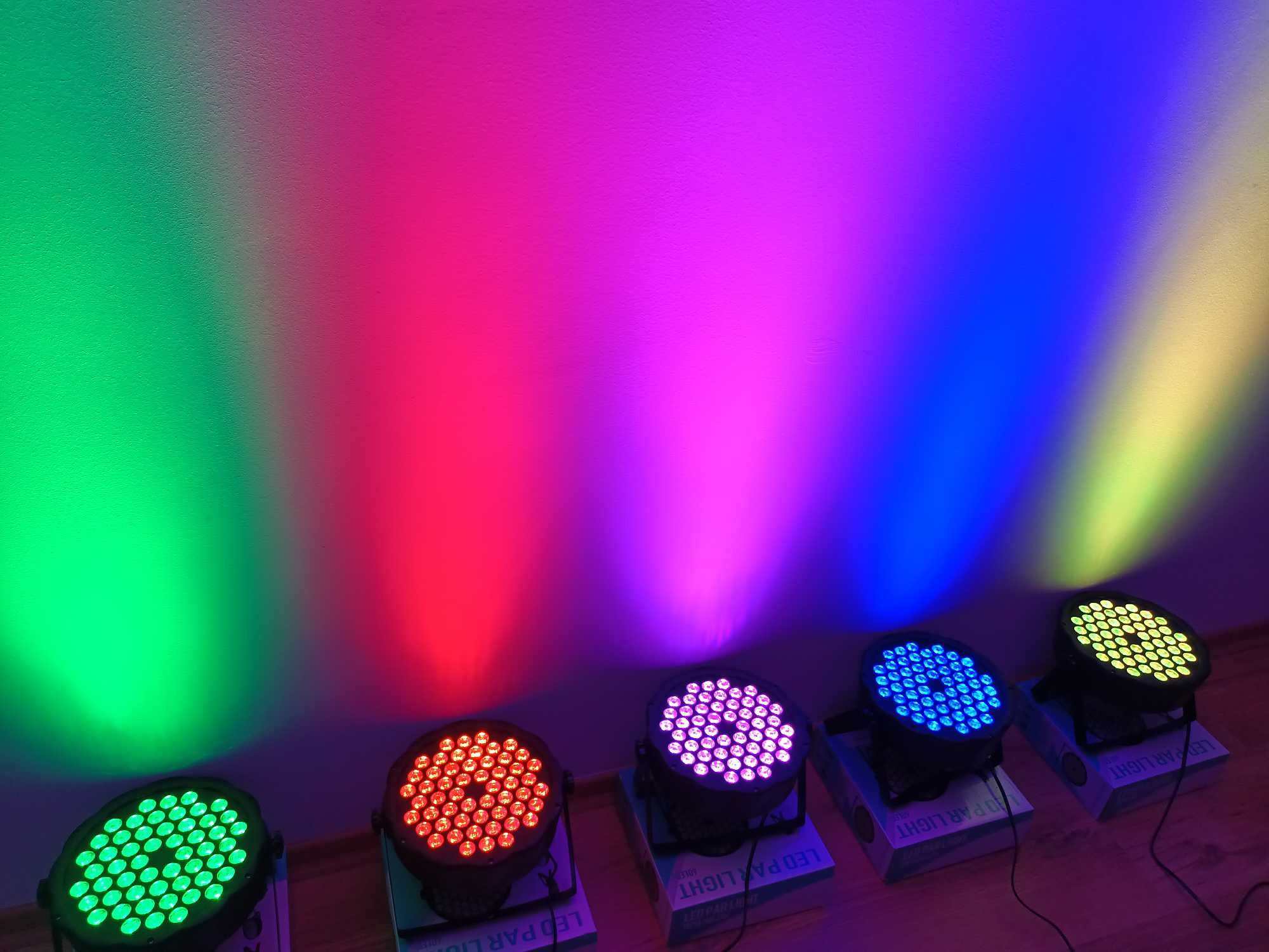 Proiector Disco joc de culori 54 LED Lumini Scena *Microfon incorporat