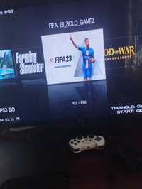 PS3 cu 40 de jocuri și 2 manete