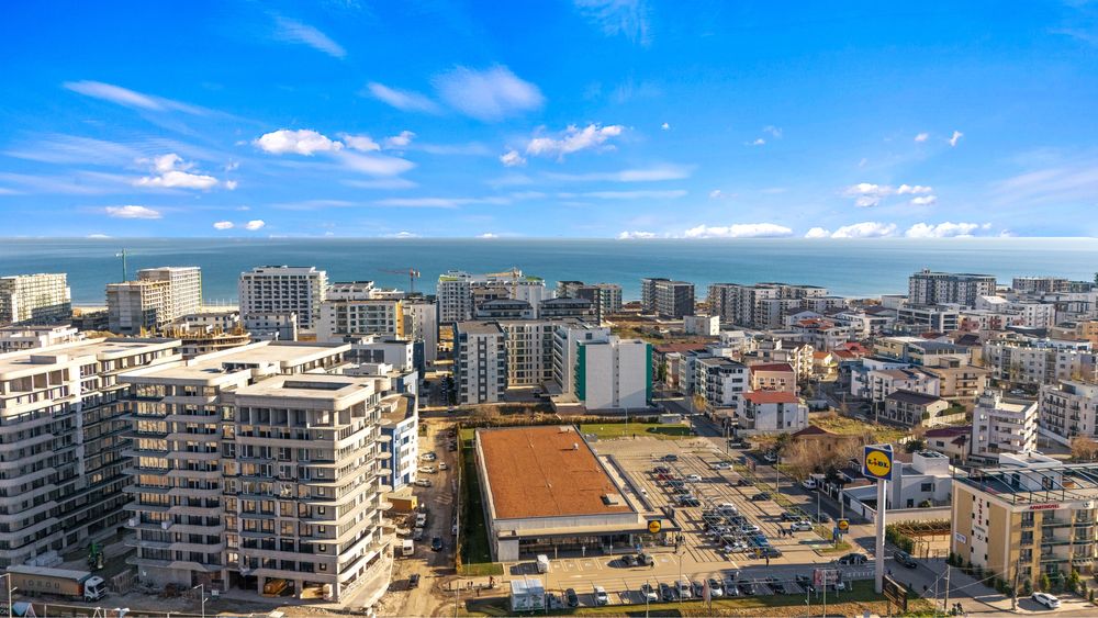 #studio finalizat 50 mp mobilat complet la mare ideal investitie