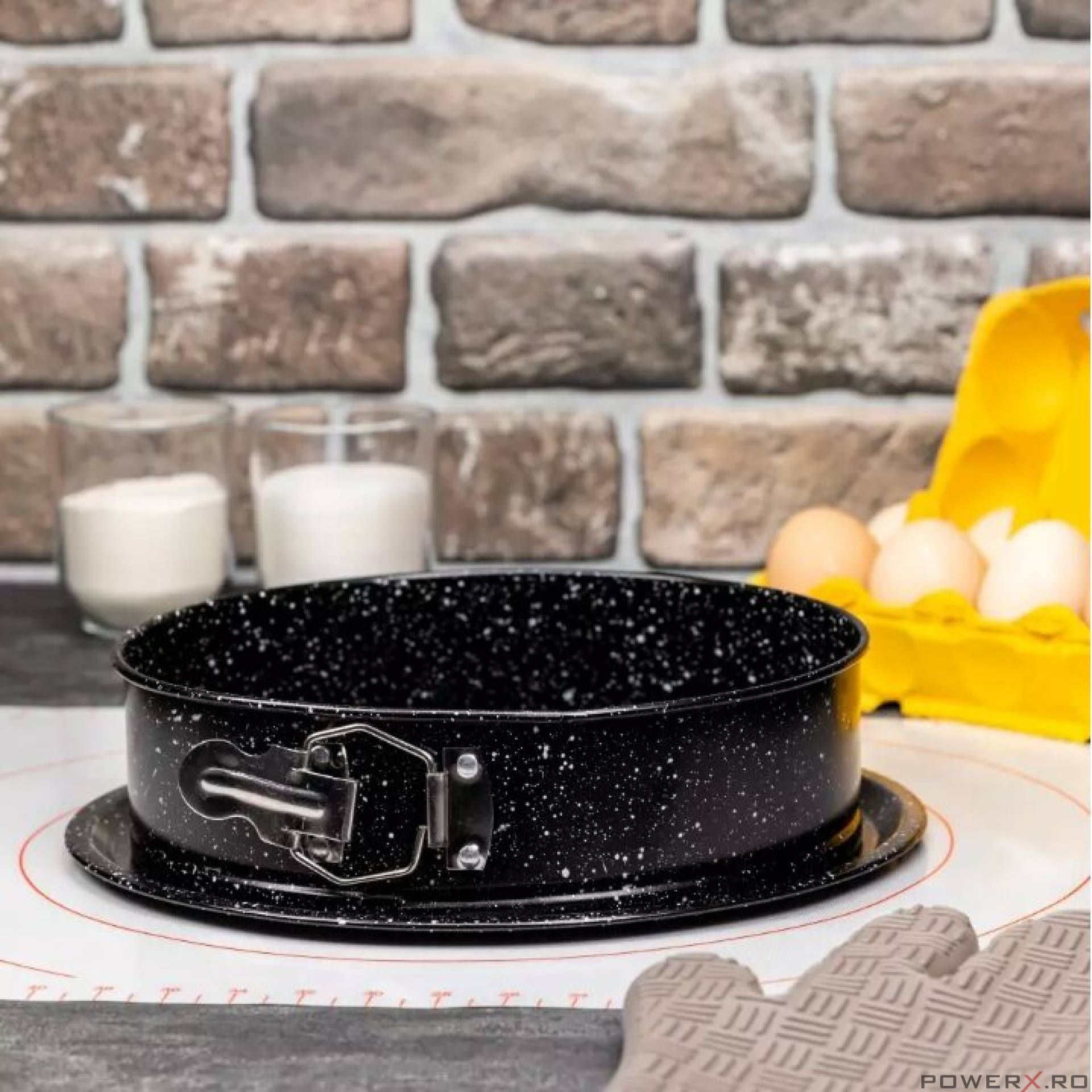 Forma rotunda, tava pentru copt, 24 cm, Kinghoff