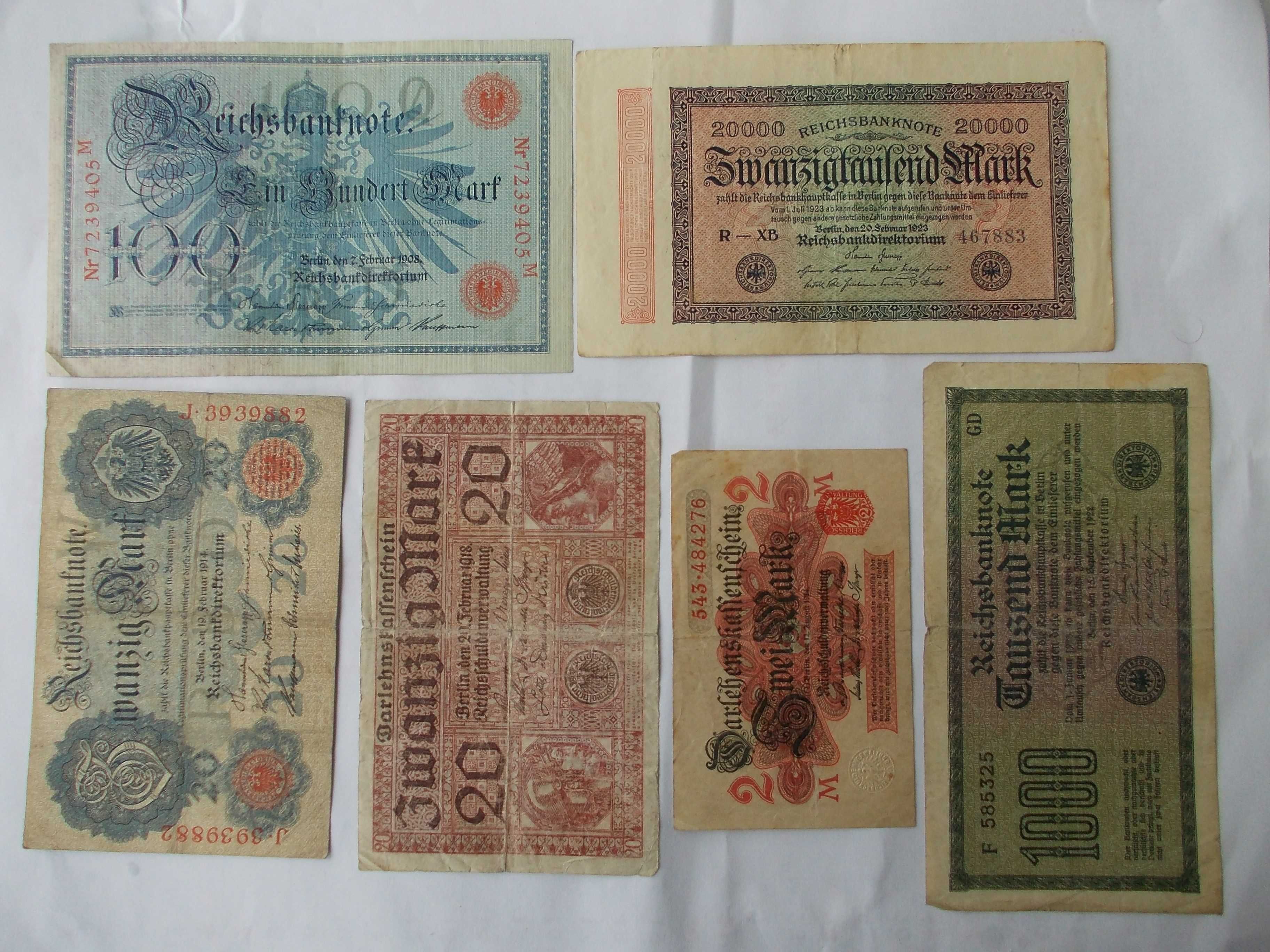 Bancnote vechi Germania