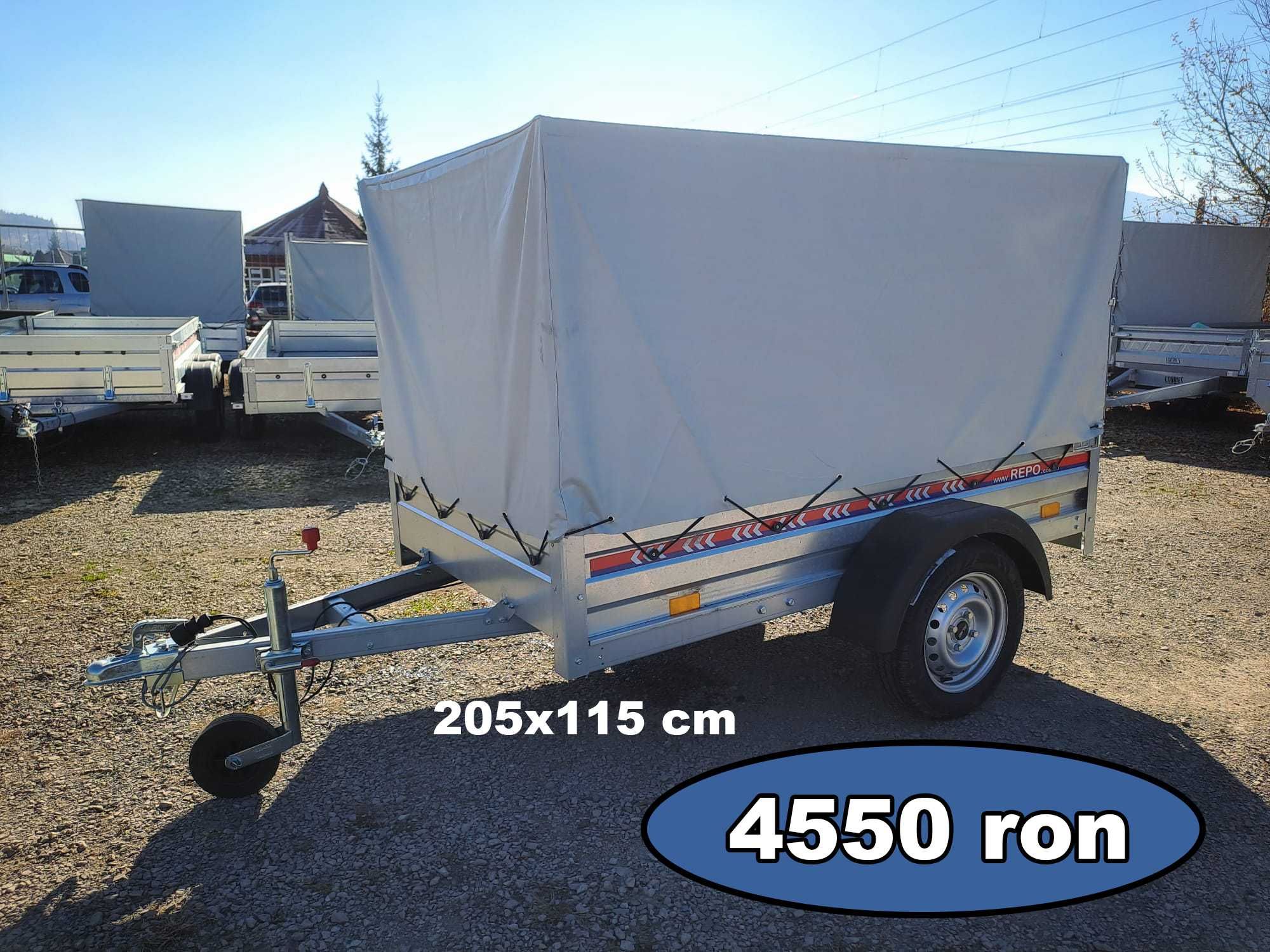 Remorca 750 kg Repo 205x115x34 cm