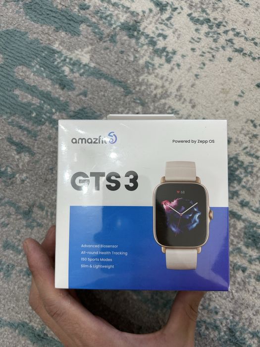 Смарт-часы Amazfit GTS 3 золотистый