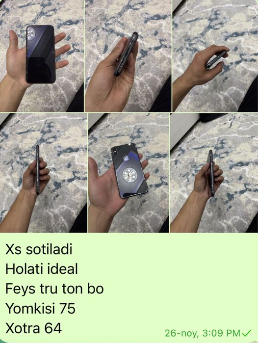 Iphone xs idel holatda umuman aybi yo