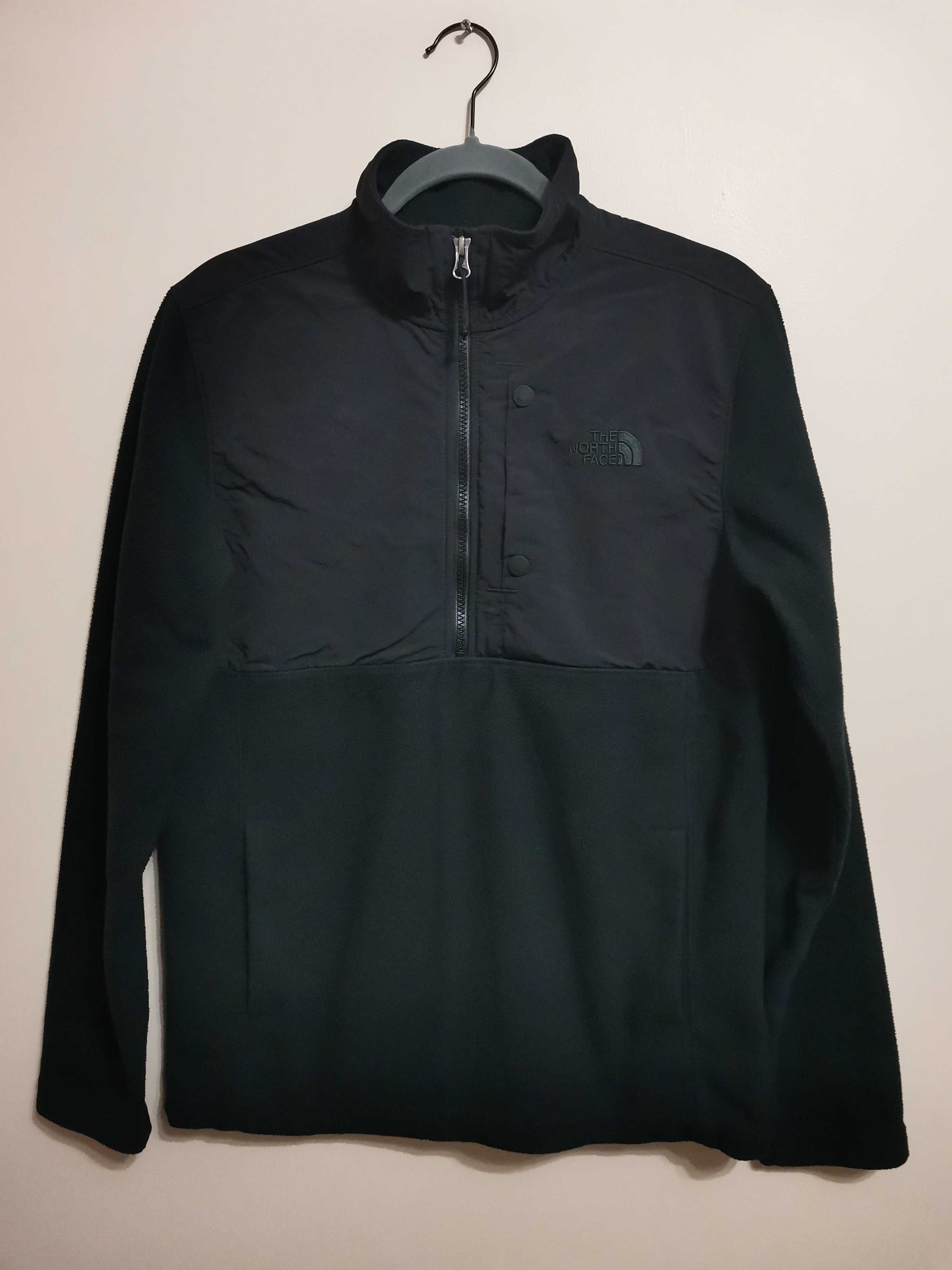 2 броя The North Face Black 1/2 Zip.          Aeronautica Pullover.