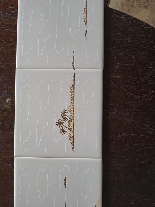 Фаянсови плочки за баня, 20х20 см