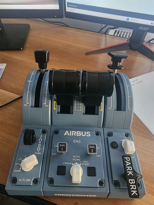 Joystick Thrustmaster Tca Captain Pack X Airbus Edition