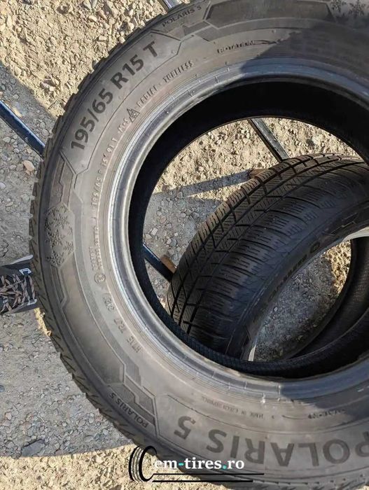 SET 2 Anvelope Iarna 195/65 R15 BARUM Polaris 5 91T