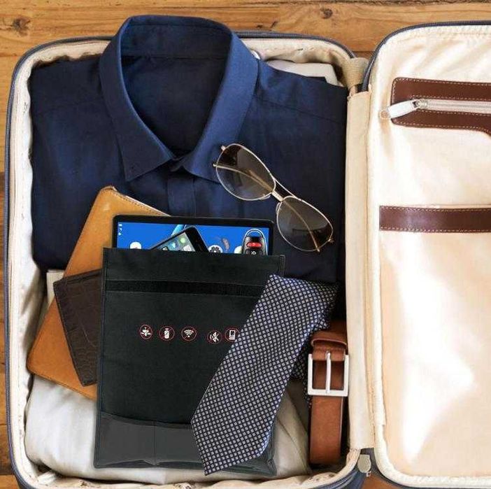 Чанта Заглушител GSM GPS Защита Проследяване Таблет iPad Yoga Notebook