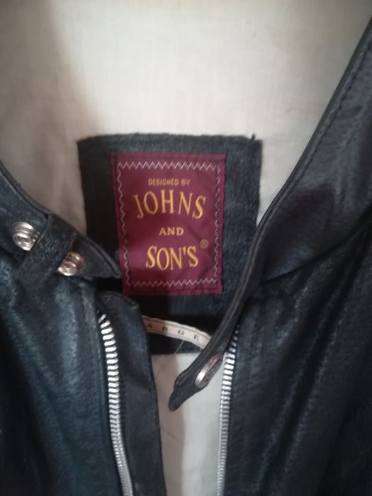 Geaca piele bărbați John and Son's Xl
