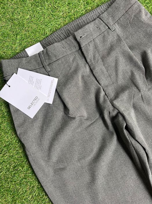 Мъжки панталон: Selected Homme  SLH190-REG Tapered Leroy Pleat Pant XL