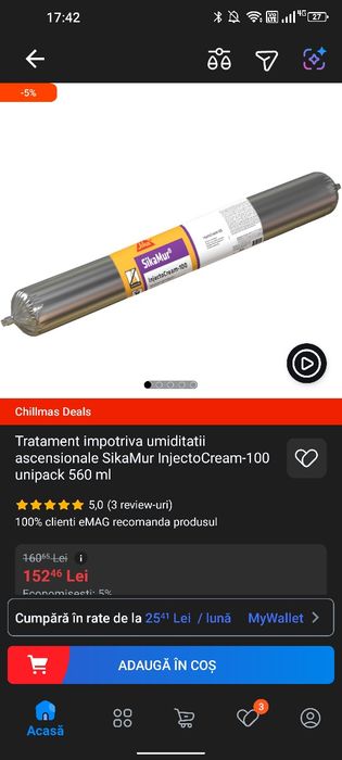 Sikamur injector cream 100