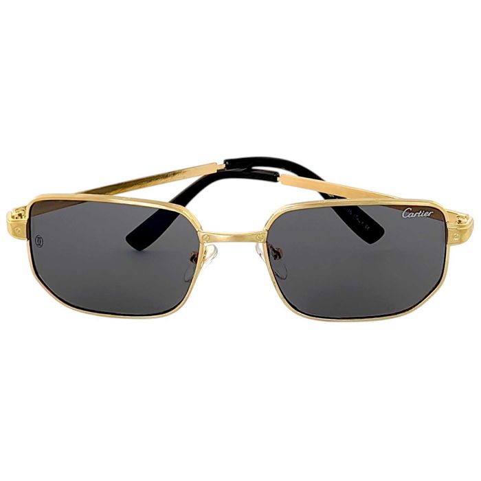 Cartier ARC 2026 – мъжки слънчеви очила с извита форма с UV400 Защита