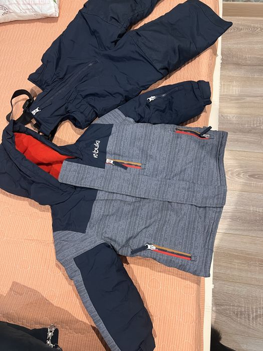 Комбинезон зимний теплый buki для мальчика и девочки