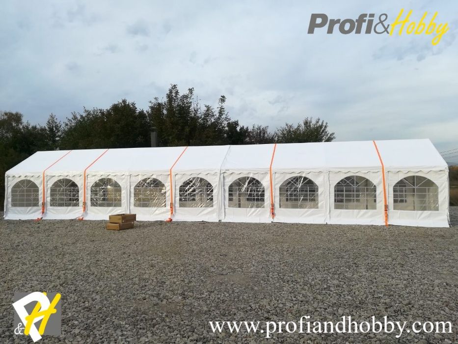Професионални шатри 4м широки - здрави и водоустойчиви