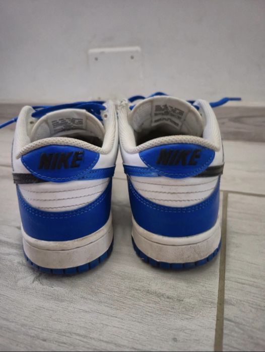 Nike Sportswear DUNK - Sneakers low - game royal/black/

white