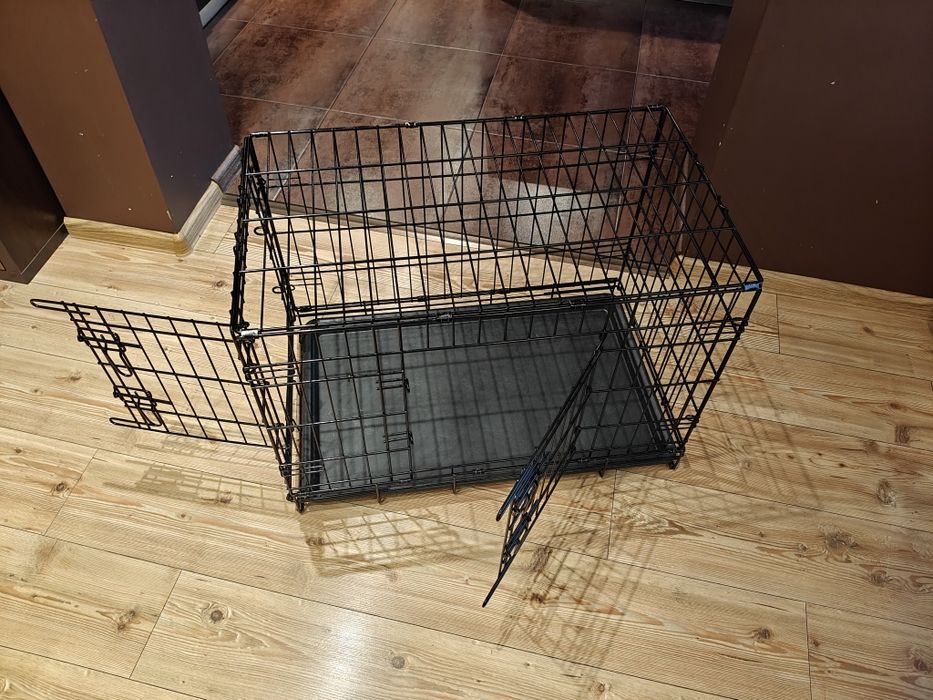 Здрава Сгъваема Метална Клетка (Размер М) Flamingo Wire Cage Keo
