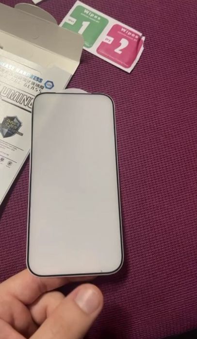 Sticlă de protecție premium pentru iPhone12,13,14,15,16,17,Pro,Pro Max