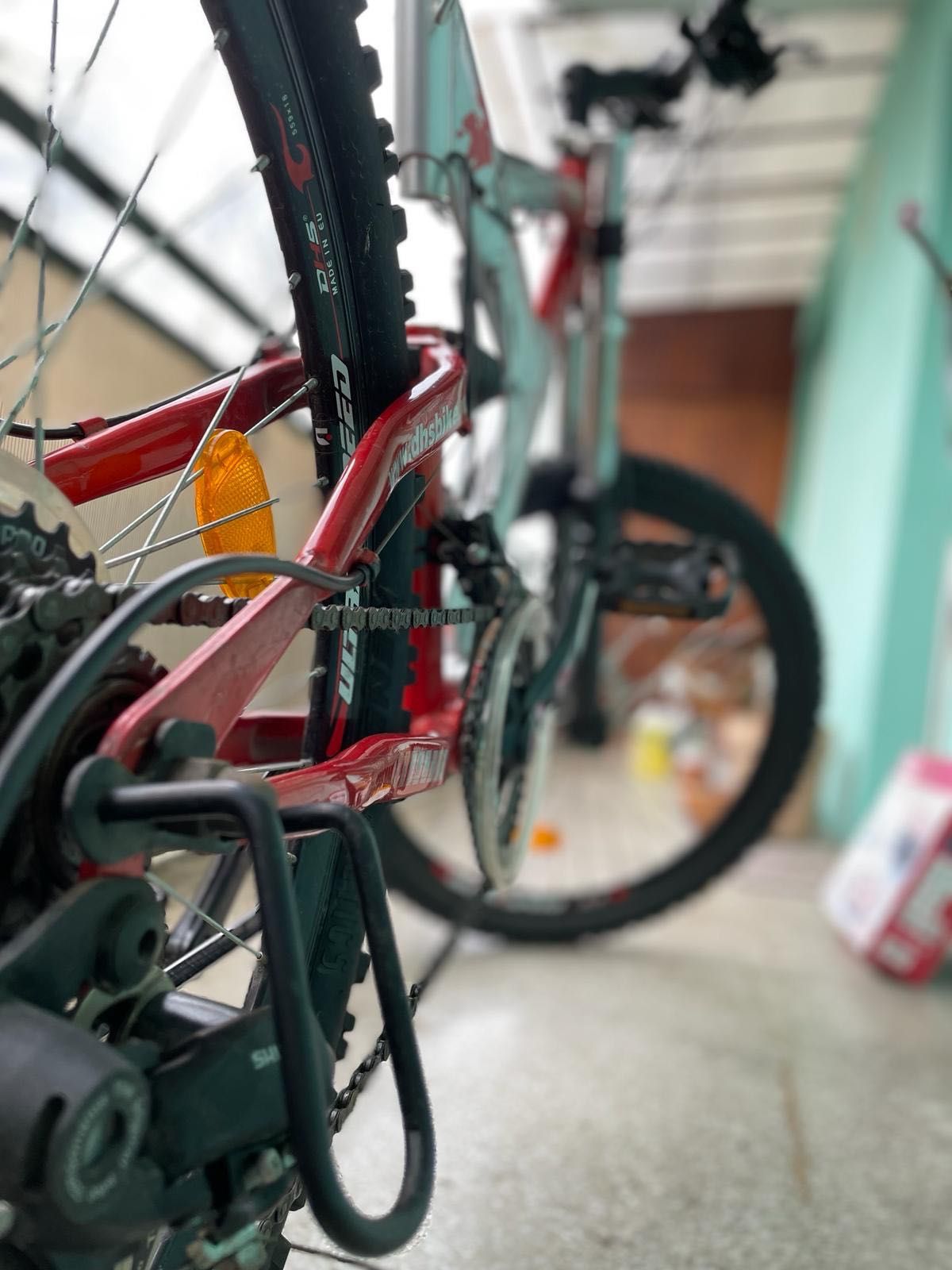 bicicleta downhill