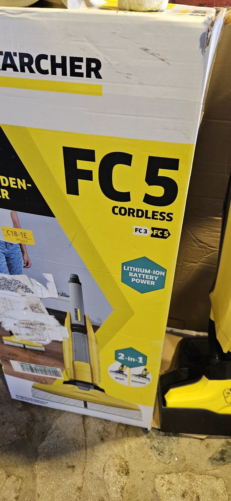 Електрически моп Karcher FC 5 2 in 1