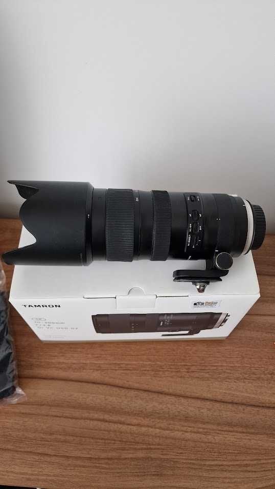 Obiectiv Foto Tamron 70-200mm F2.8 Di G2 Montura Canon, cu stabilizare
