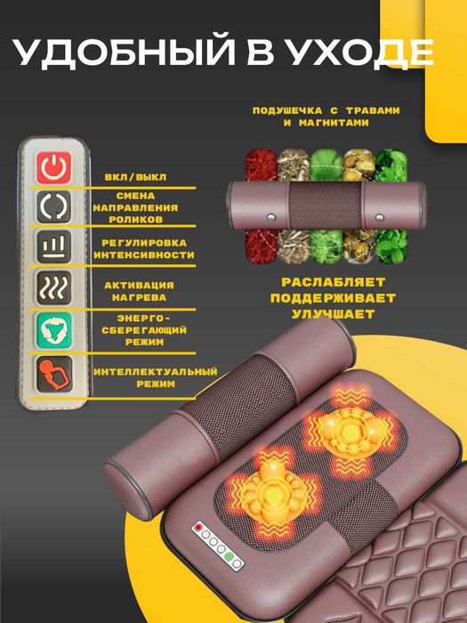 Массажный матрас для тела,электрический, с подогревом.