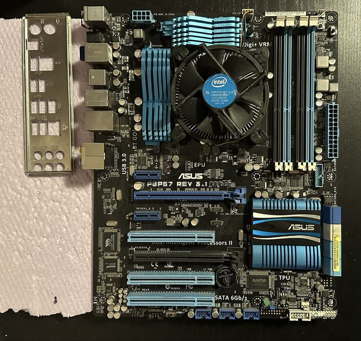 Kit Asus P8P67 rev. 3.1 / Core i5-3350P / cooler stock Intel