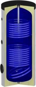 Boiler de 300 l cu 2 serpentine Omega Lam Bollitori Italia
