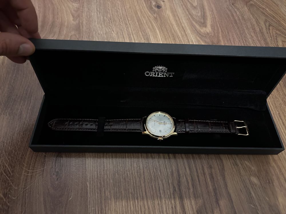 Ceas Orient Bambino 38 mm gold